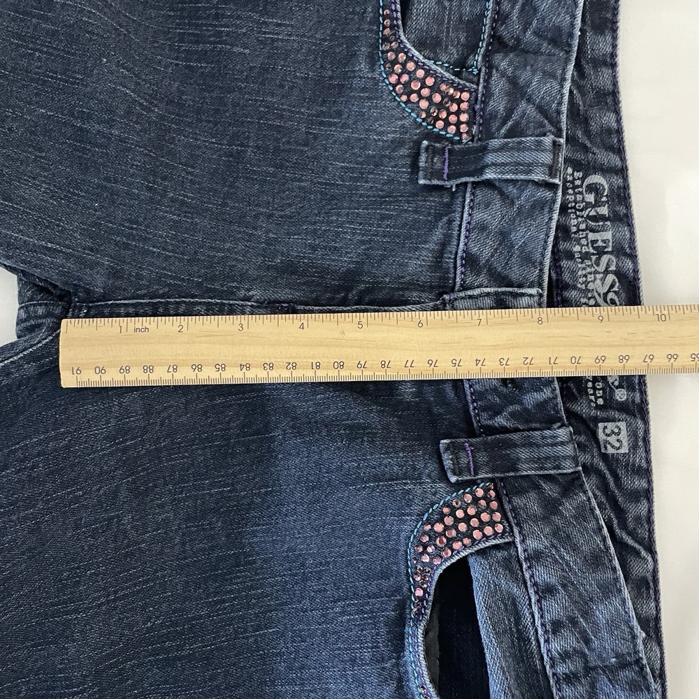 Guess Jeans Womens 32 X 28 Low Rise Denim - Picture 9 of 13